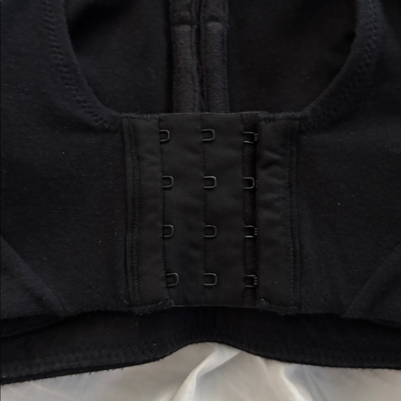 Natori BLACK cotton underwire sports bra 34DD. - Picture 9 of 16